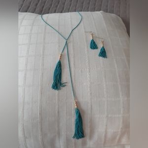 Turquoise Necklace & Earring set